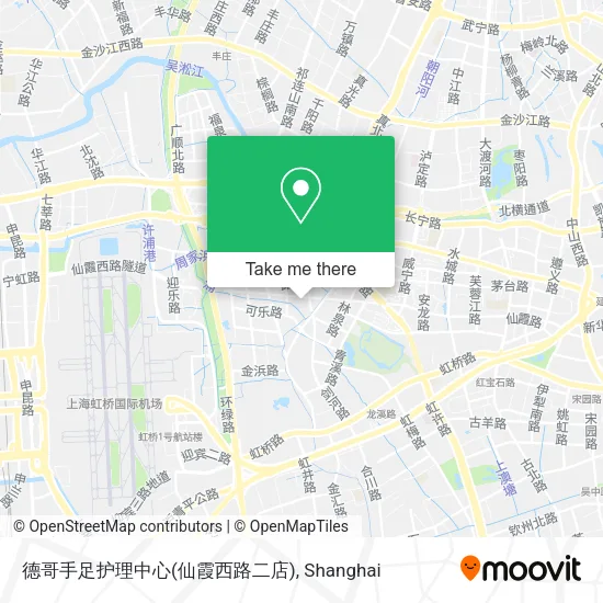 德哥手足护理中心(仙霞西路二店) map