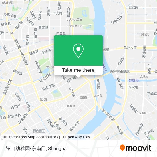 鞍山幼稚园-东南门 map