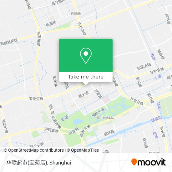 华联超市(宝菊店) map