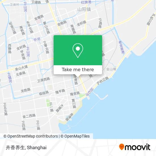 卉香养生 map