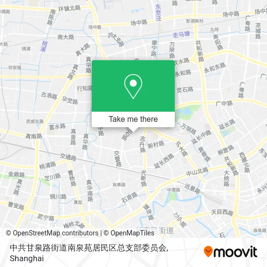 中共甘泉路街道南泉苑居民区总支部委员会 map