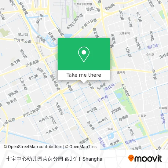 七宝中心幼儿园莱茵分园-西北门 map
