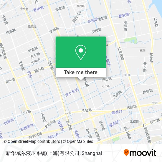 新华威尔液压系统(上海)有限公司 map