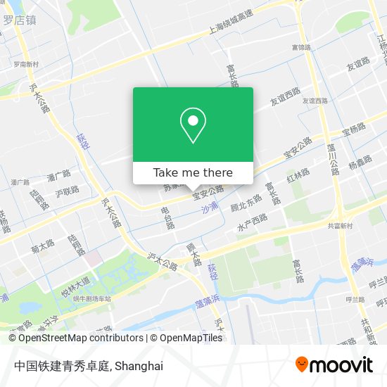 中国铁建青秀卓庭 map