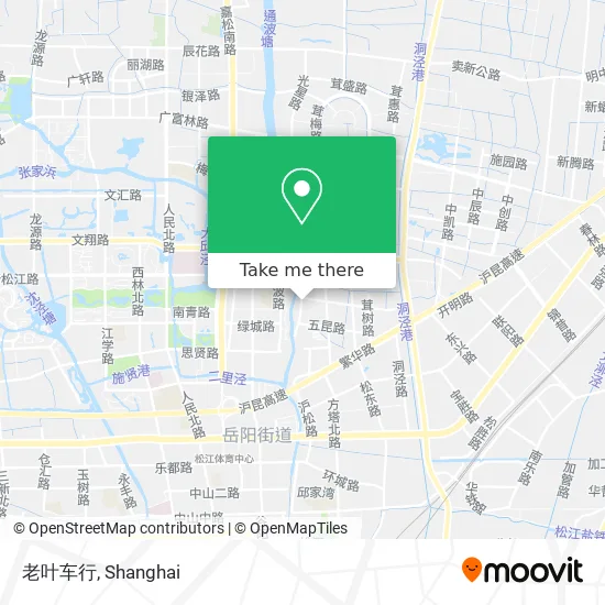 老叶车行 map