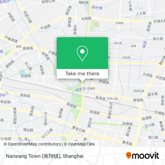 Nanxiang Town (南翔镇) map