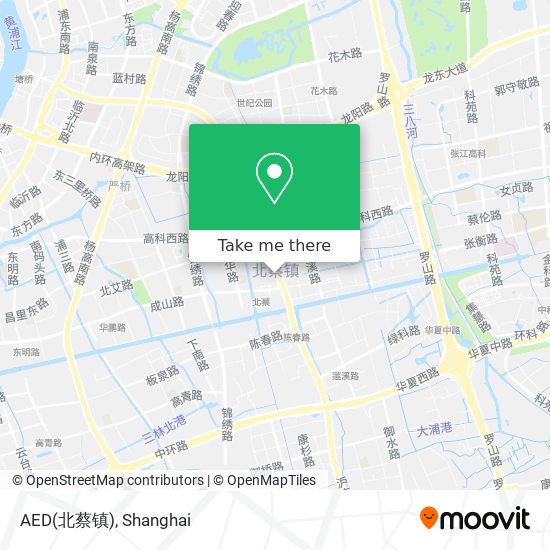 AED(北蔡镇) map