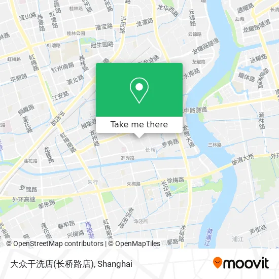 大众干洗店(长桥路店) map