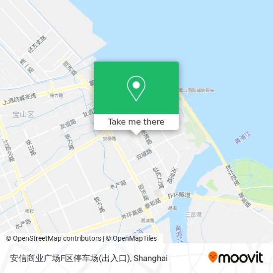 安信商业广场F区停车场(出入口) map
