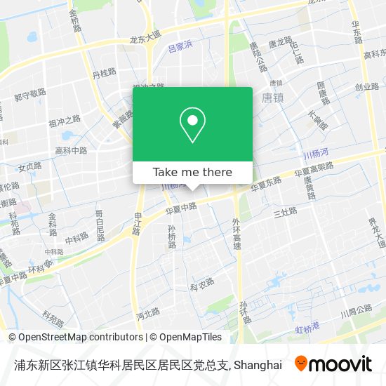 浦东新区张江镇华科居民区居民区党总支 map