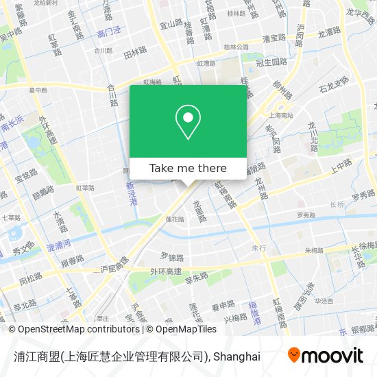 浦江商盟(上海匠慧企业管理有限公司) map