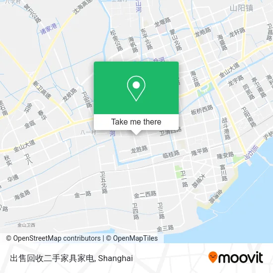 出售回收二手家具家电 map