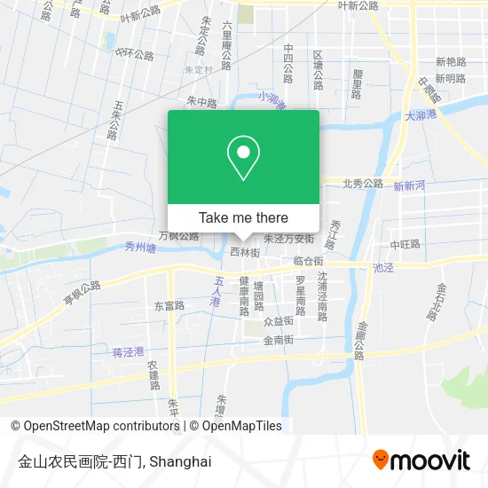 金山农民画院-西门 map