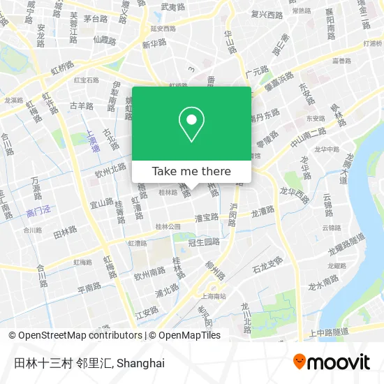 田林十三村 邻里汇 map