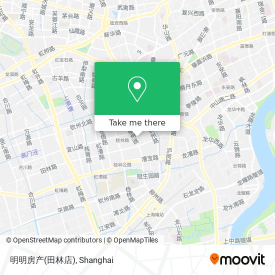 明明房产(田林店) map