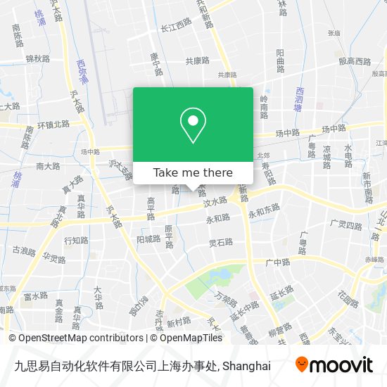 九思易自动化软件有限公司上海办事处 map