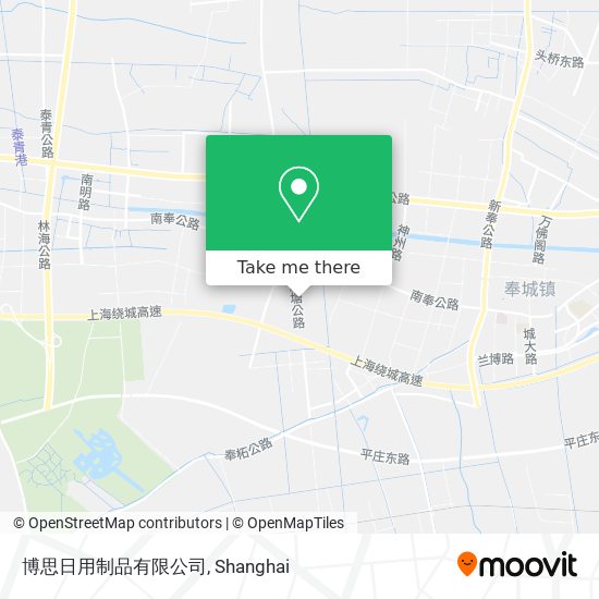 博思日用制品有限公司 map