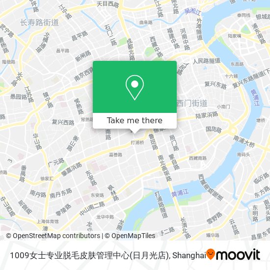 1009女士专业脱毛皮肤管理中心(日月光店) map
