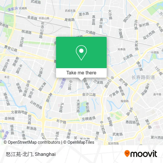 怒江苑-北门 map