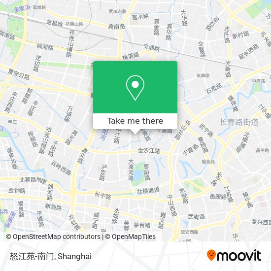怒江苑-南门 map
