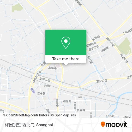 梅园别墅-西北门 map