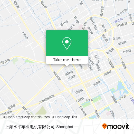 上海水平车业电机有限公司 map