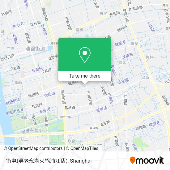 街电(吴老幺老火锅浦江店) map