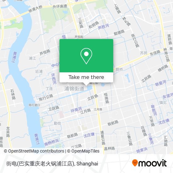 街电(巴实重庆老火锅浦江店) map