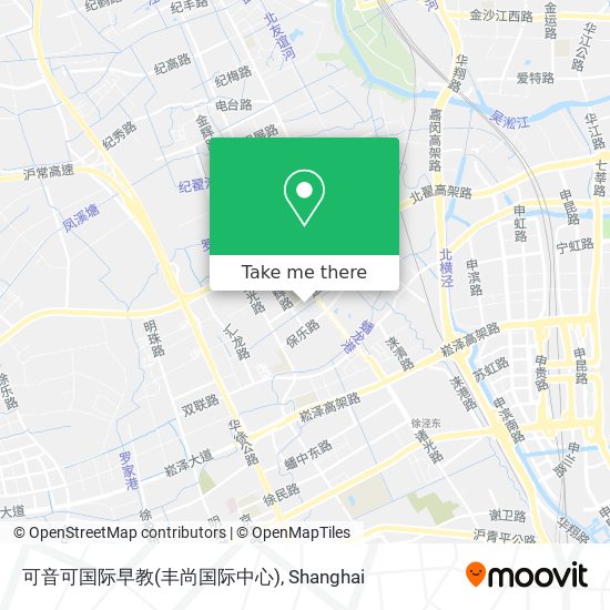 可音可国际早教(丰尚国际中心) map