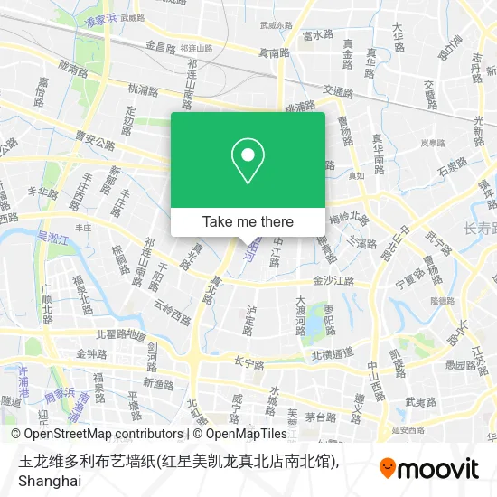 玉龙维多利布艺墙纸(红星美凯龙真北店南北馆) map