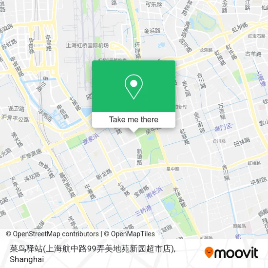 菜鸟驿站(上海航中路99弄美地苑新园超市店) map