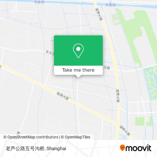 老芦公路五号沟桥 map