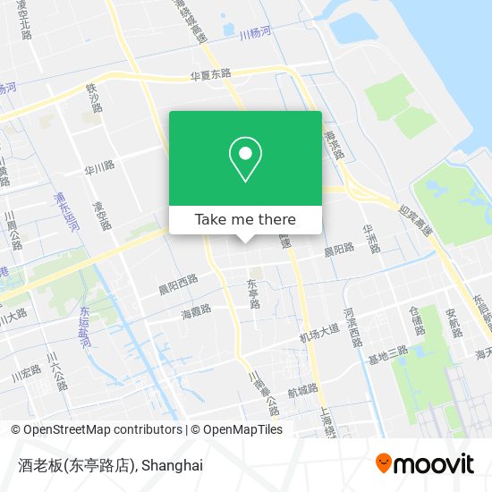 酒老板(东亭路店) map