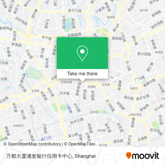 万都大厦浦发银行信用卡中心 map