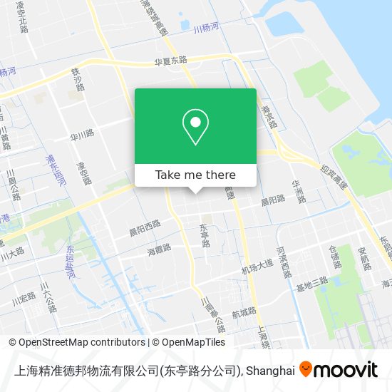 上海精准德邦物流有限公司(东亭路分公司) map