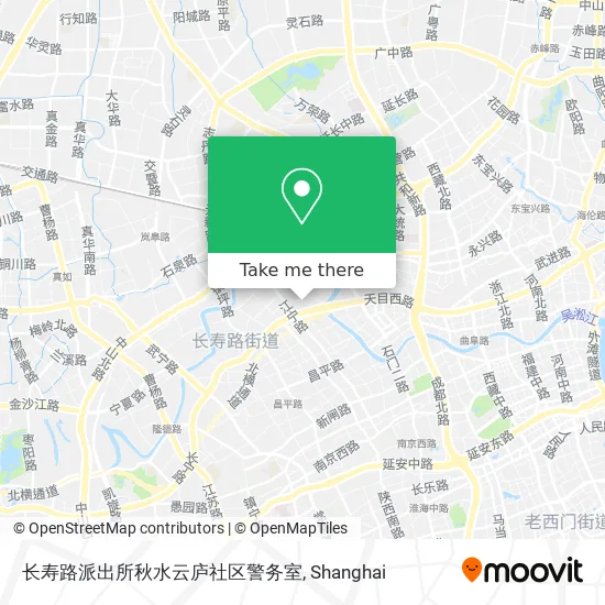 长寿路派出所秋水云庐社区警务室 map
