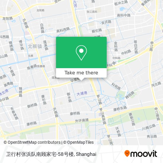 卫行村张浜队南顾家宅-58号楼 map