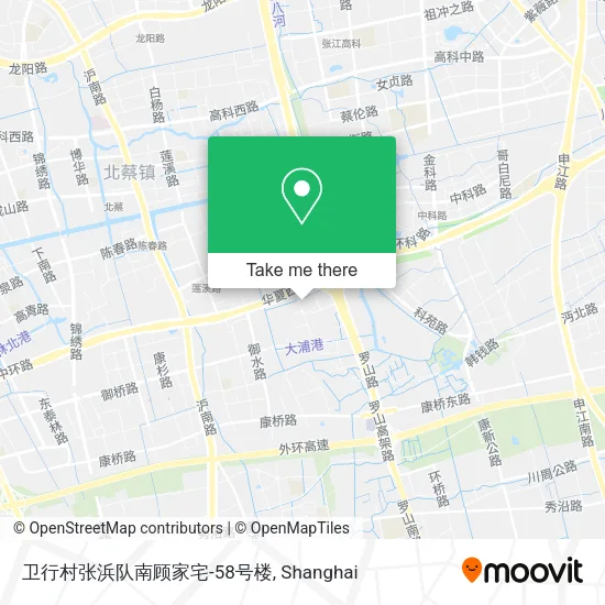 卫行村张浜队南顾家宅-58号楼 map