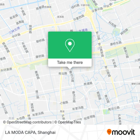 LA MODA CAPA map