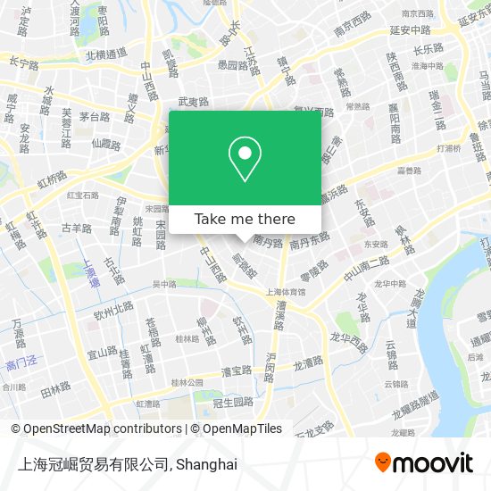 上海冠崛贸易有限公司 map
