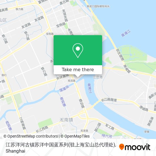 江苏洋河古镇苏洋中国蓝系列(驻上海宝山总代理处) map