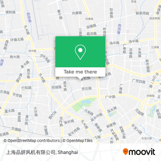 上海晶妍风机有限公司 map