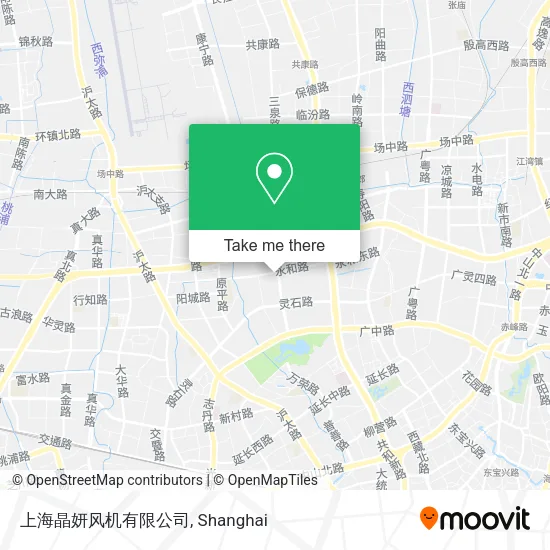上海晶妍风机有限公司 map