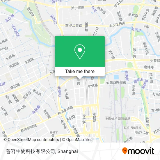 善容生物科技有限公司 map