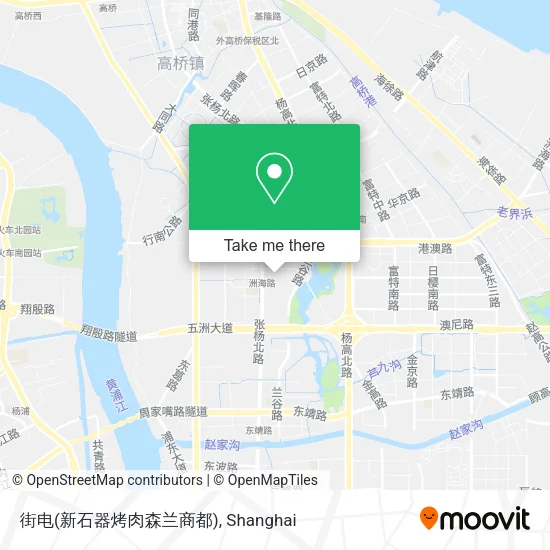 街电(新石器烤肉森兰商都) map