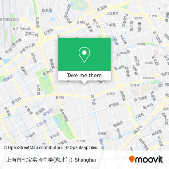 上海市七宝实验中学(东北门) map