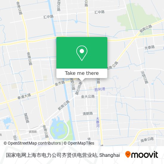 国家电网上海市电力公司齐贤供电营业站 map