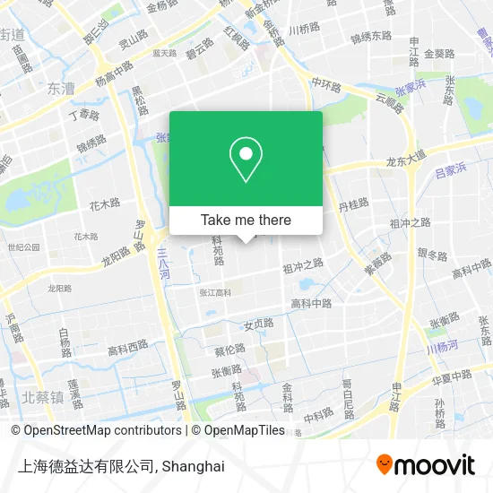 上海德益达有限公司 map