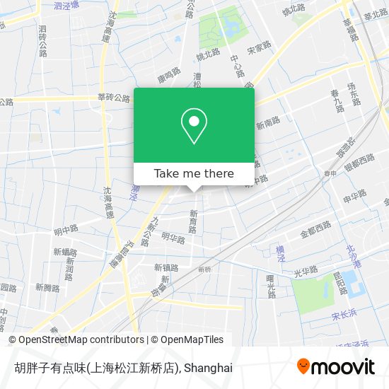 胡胖子有点味(上海松江新桥店) map