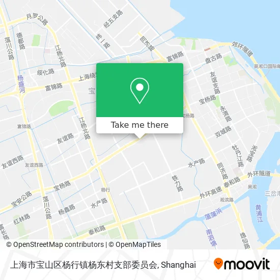上海市宝山区杨行镇杨东村支部委员会 map